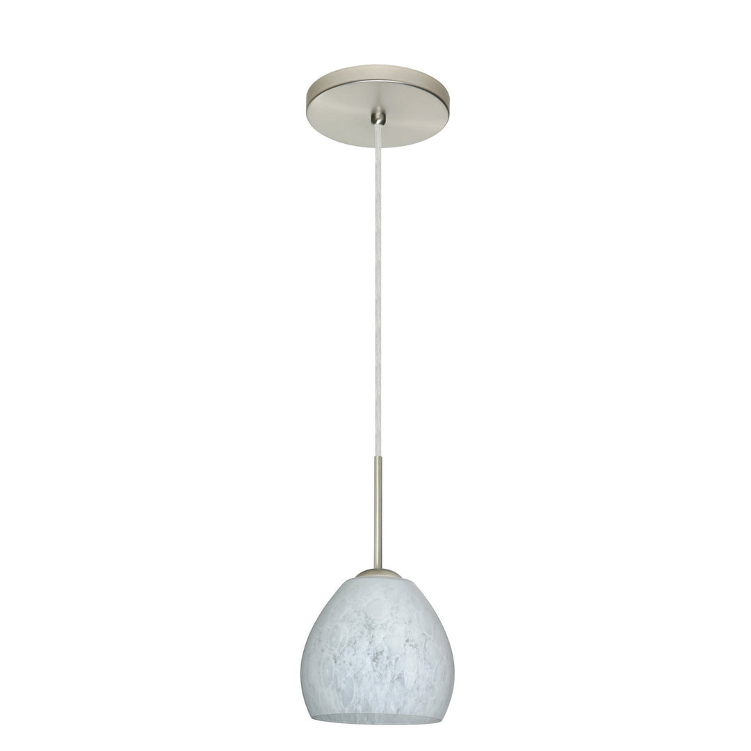 Besa Bolla 1BT-412219-LED-SN Pendant Light - Satin Nickel