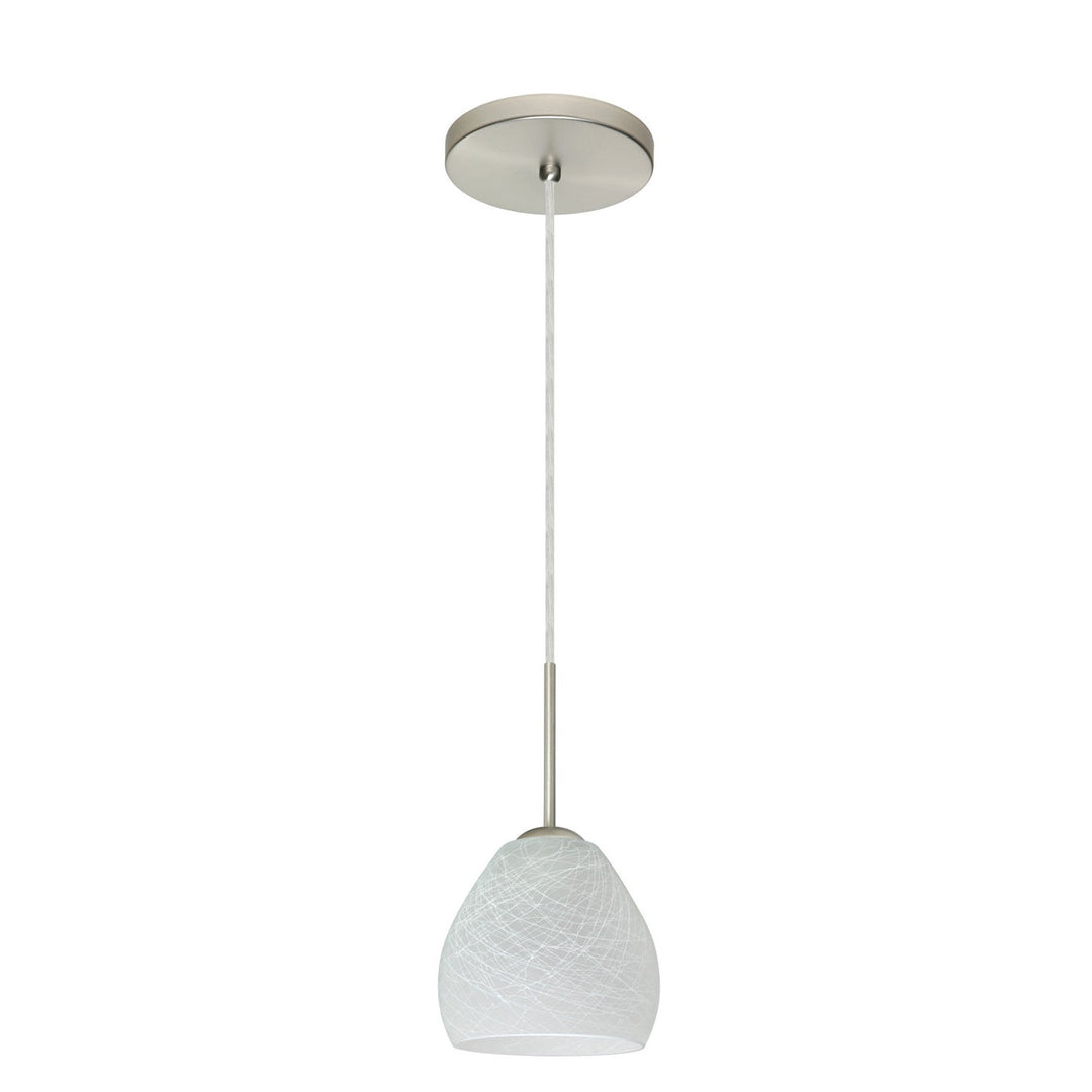 Besa Bolla 1BT-412260-LED-SN Pendant Light - Satin Nickel