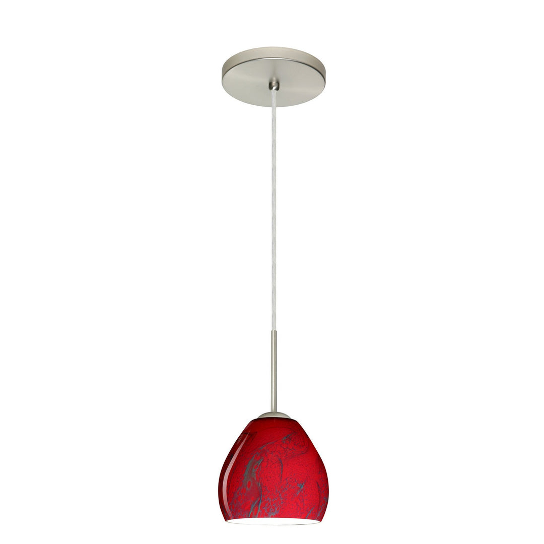 Besa Bolla 1BT-4122MA-LED-SN Pendant Light - Satin Nickel