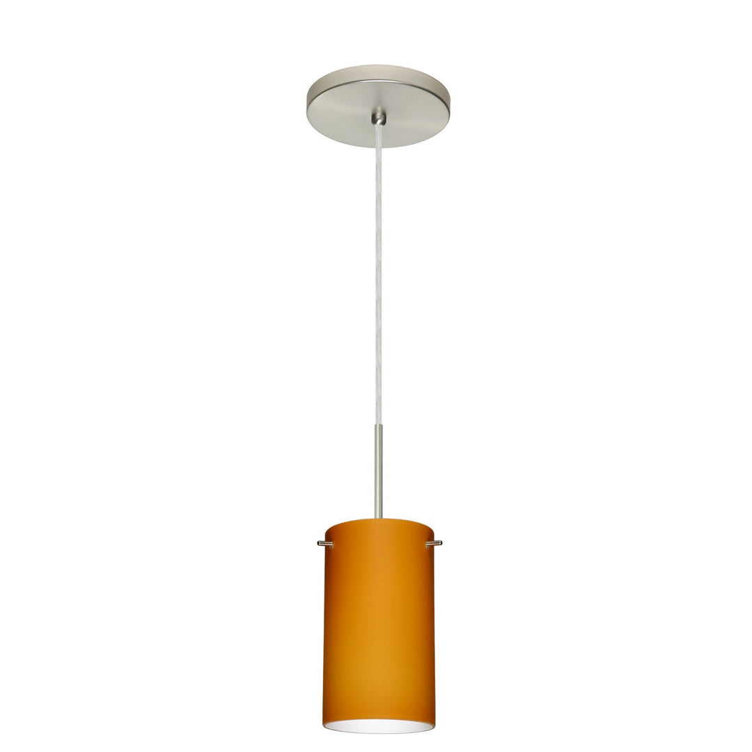 Besa Stilo 1BT-440480-MED-SN Pendant Light - Satin Nickel