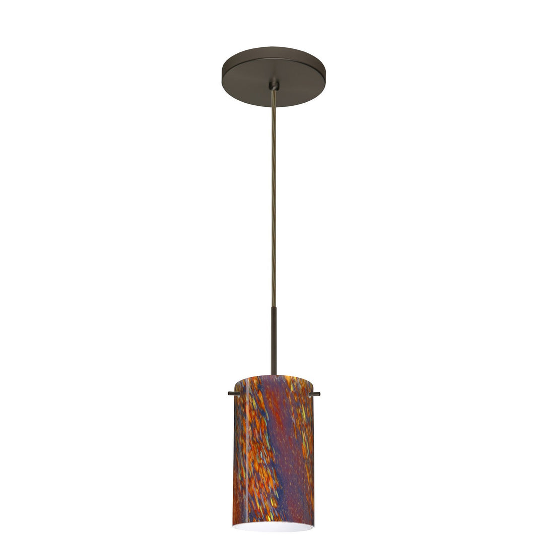 Besa Stilo 1BT-4404CE-LED-BR Pendant Light - Bronze