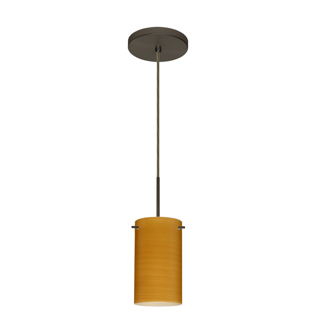 Besa Stilo 1BT-4404OK-LED-BR Pendant Light - Bronze