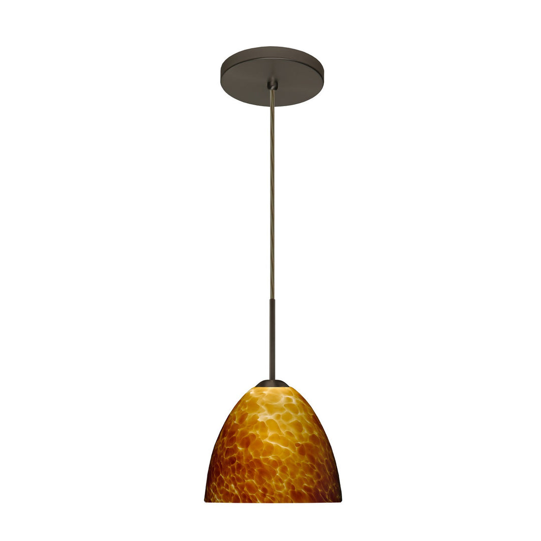 Besa Sasha 1BT-757218-LED-BR Pendant Light - Bronze