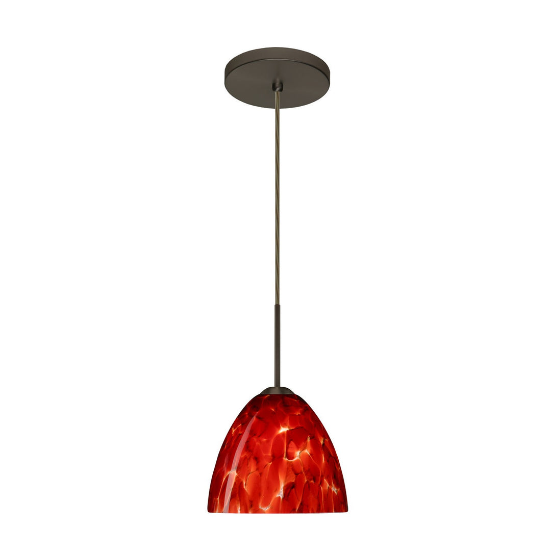 Besa Sasha 1BT-757241-LED-BR Pendant Light - Bronze