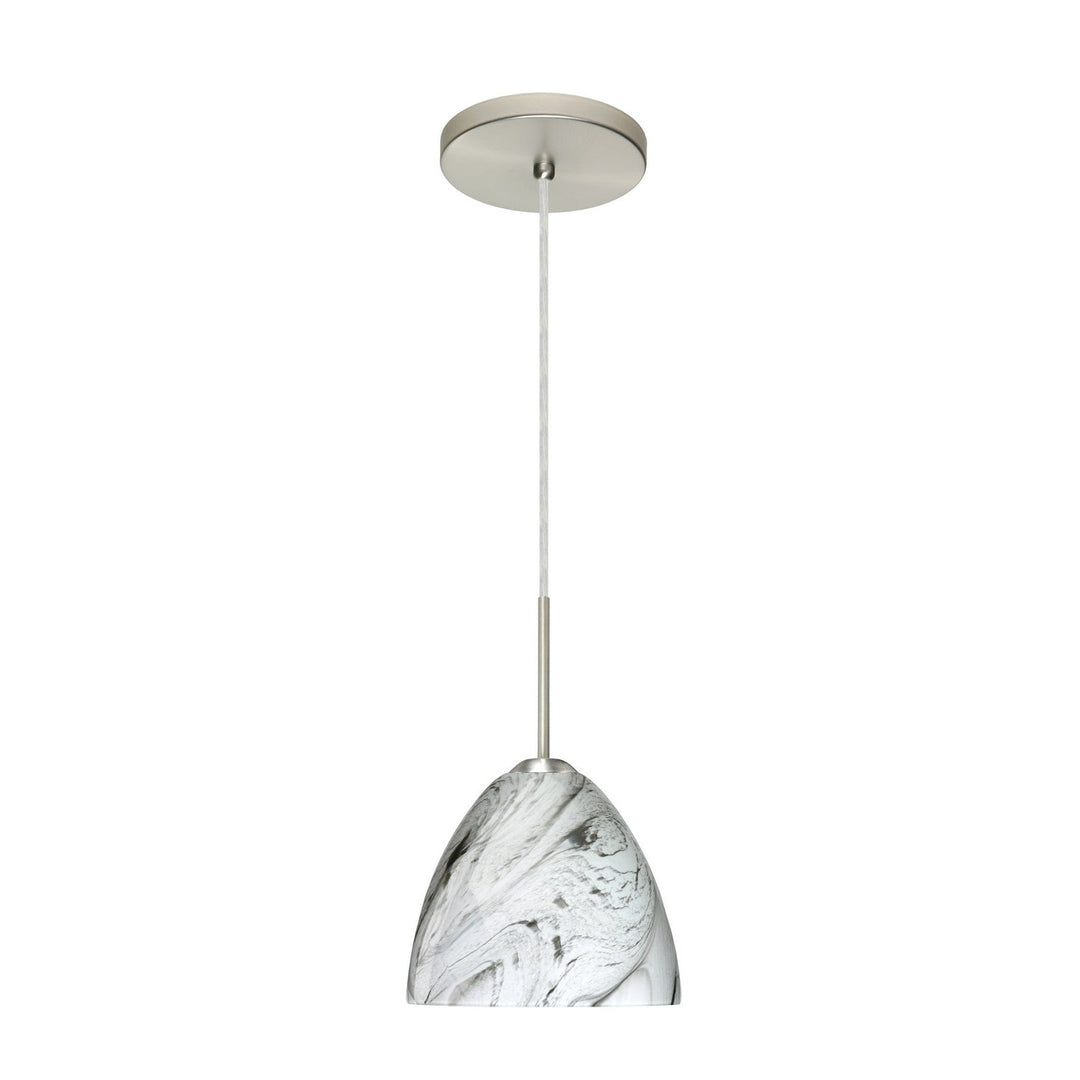 Besa Sasha 1BT-7572MG-LED-SN Pendant Light - Satin Nickel