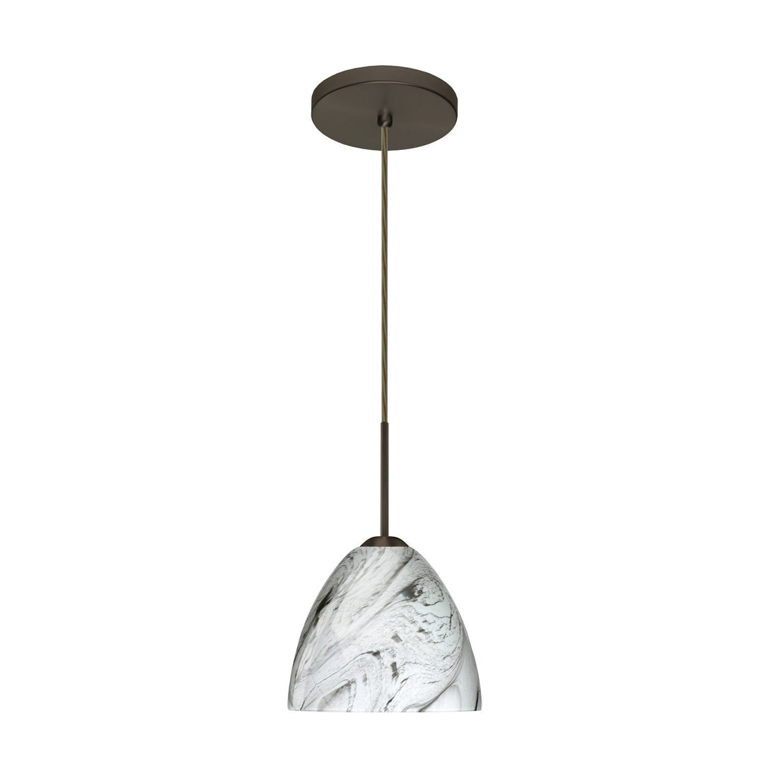 Besa Sasha 1BT-7572MG-MED-BR Pendant Light - Bronze