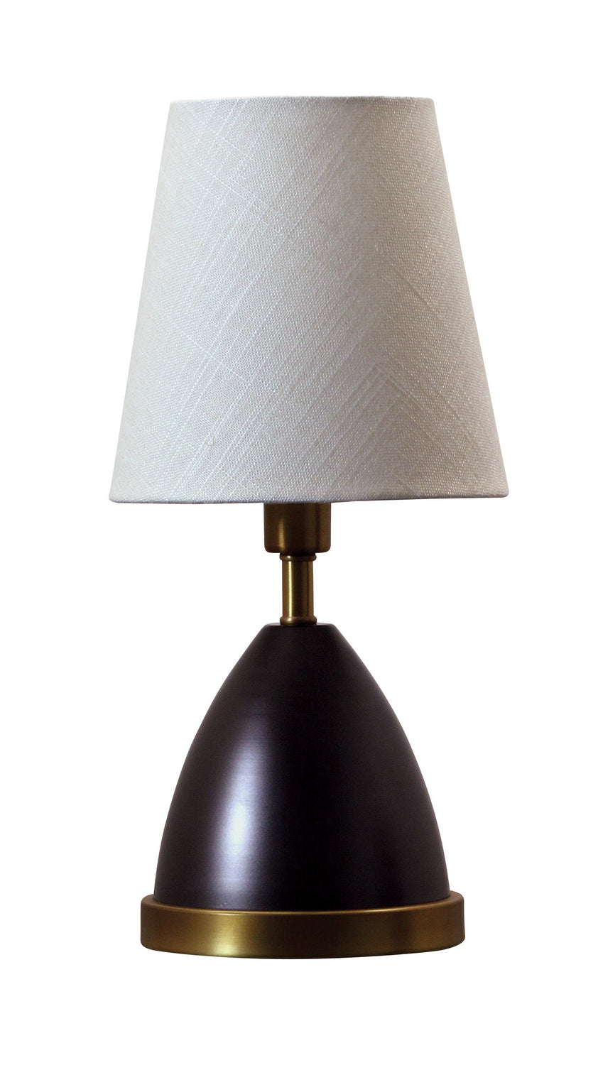 House Of Troy Lighting GEO211  Geo Lamp Mahogany Bronze With Weathered Brass Accents