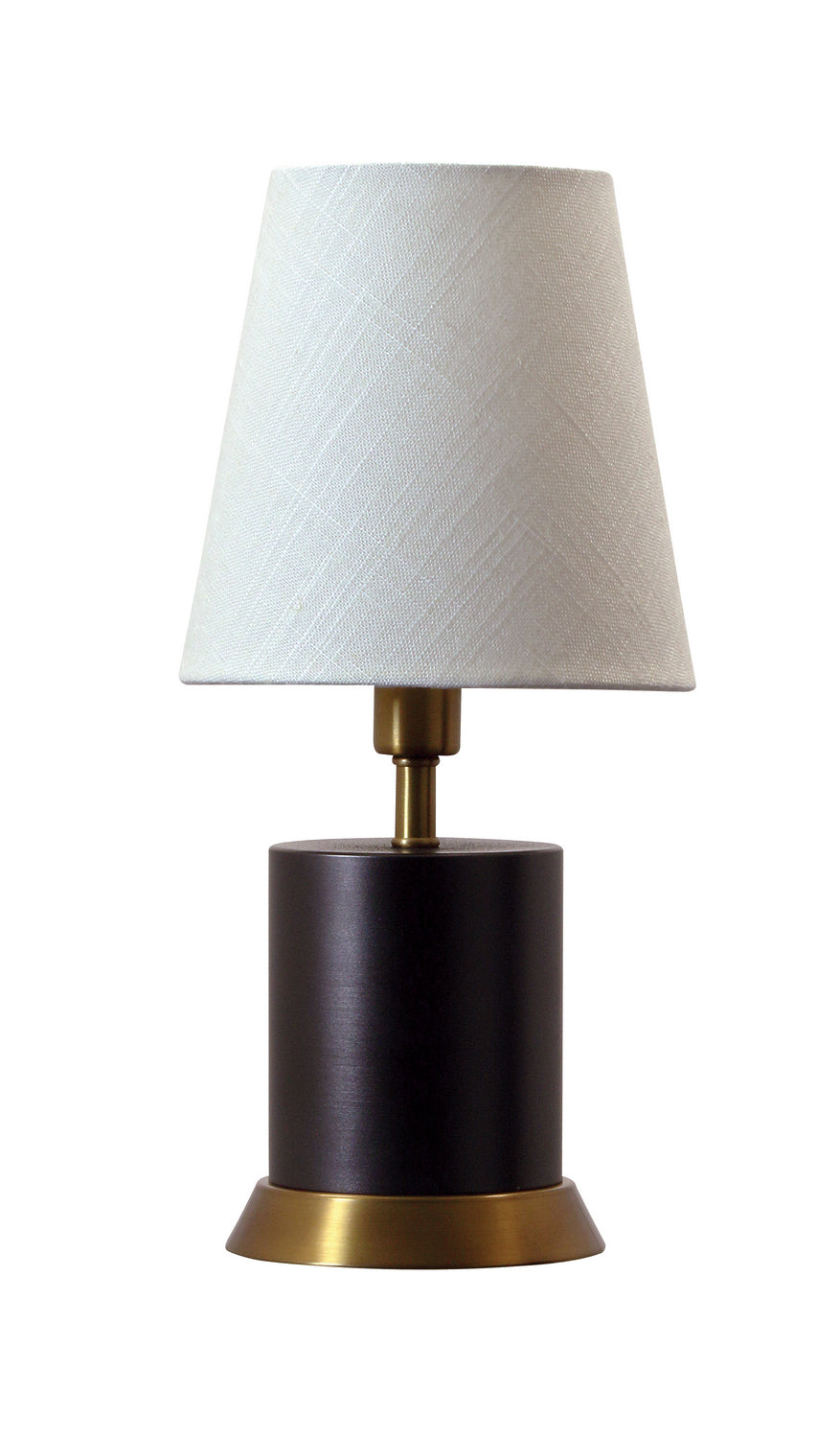 House Of Troy Lighting GEO311  Geo Lamp Mahogany Bronze With Weathered Brass Accents