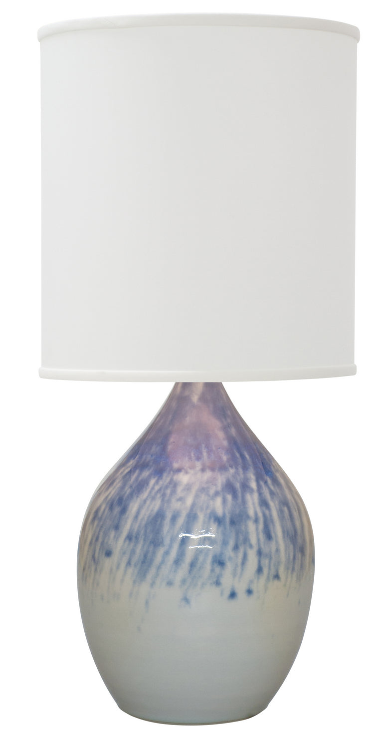 House Of Troy Lighting GS201-DG  Scatchard Lamp Decorated Gray