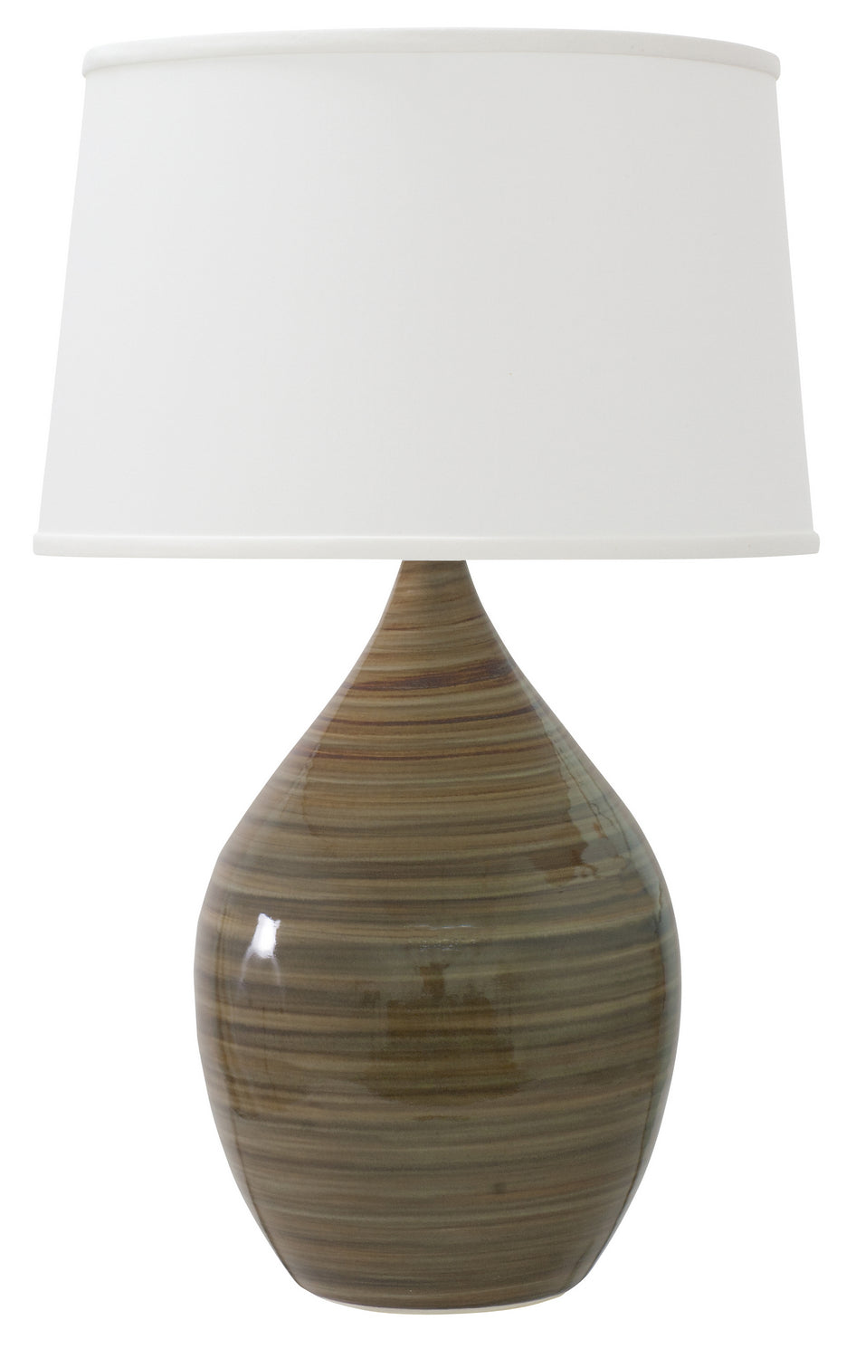 House Of Troy Lighting GS202-TE  Scatchard Lamp Tigers Eye