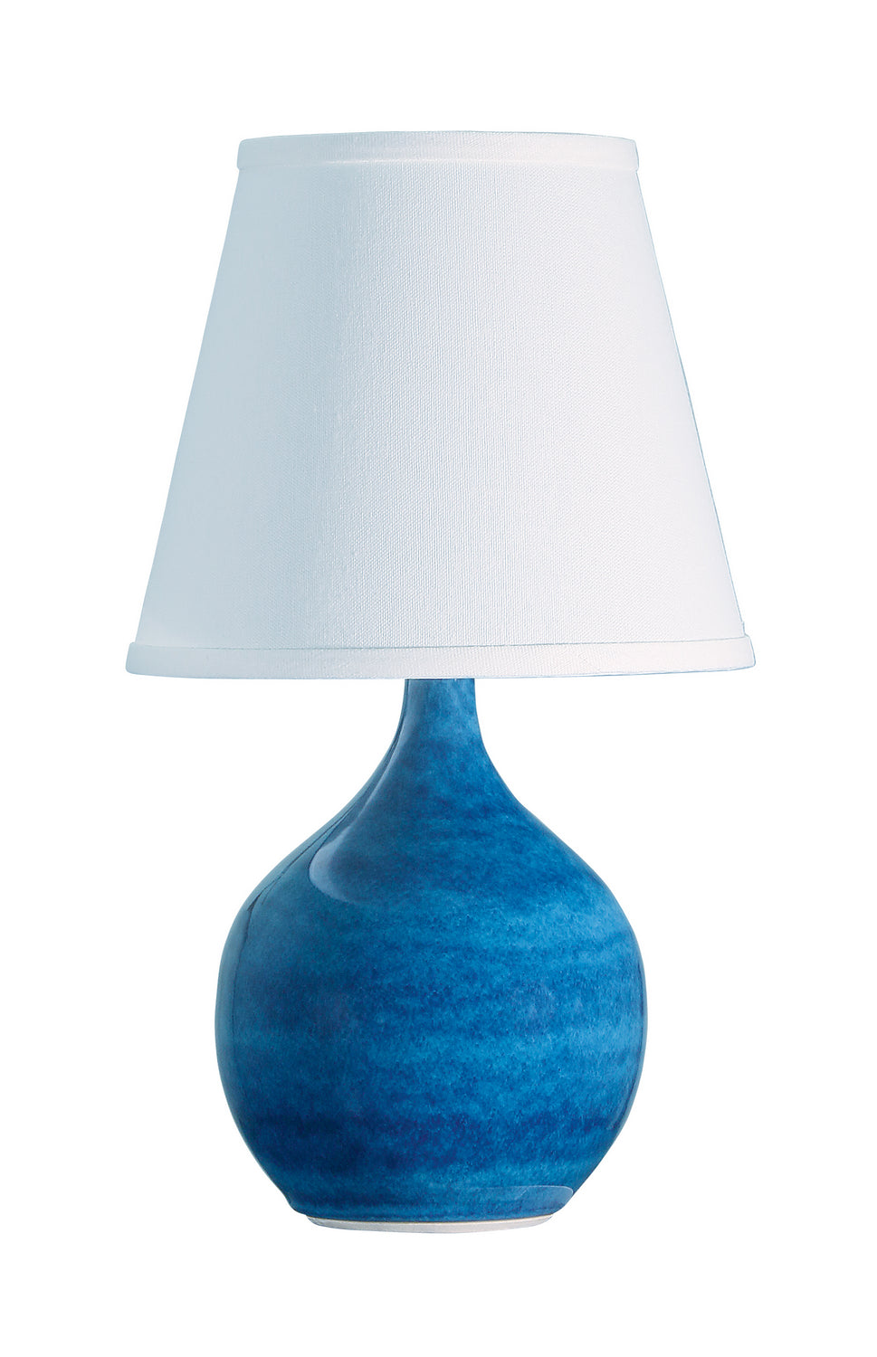 House Of Troy Lighting GS50-BG  Scatchard Lamp Blue Gloss