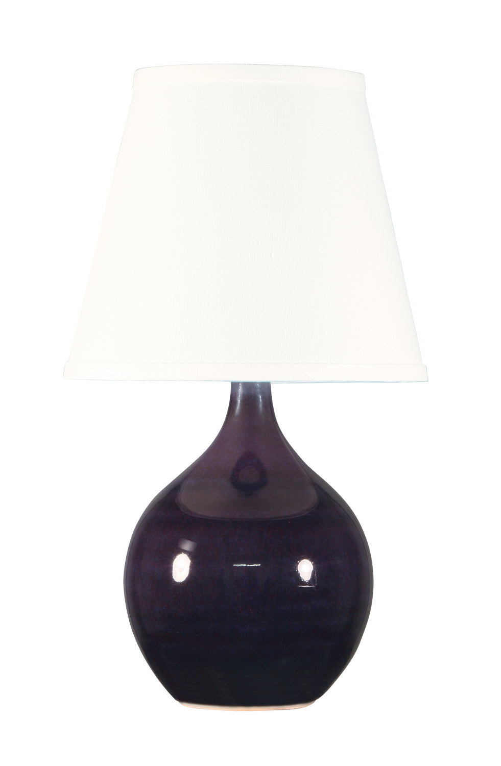 House Of Troy Lighting GS50-EG  Scatchard Lamp Eggplant