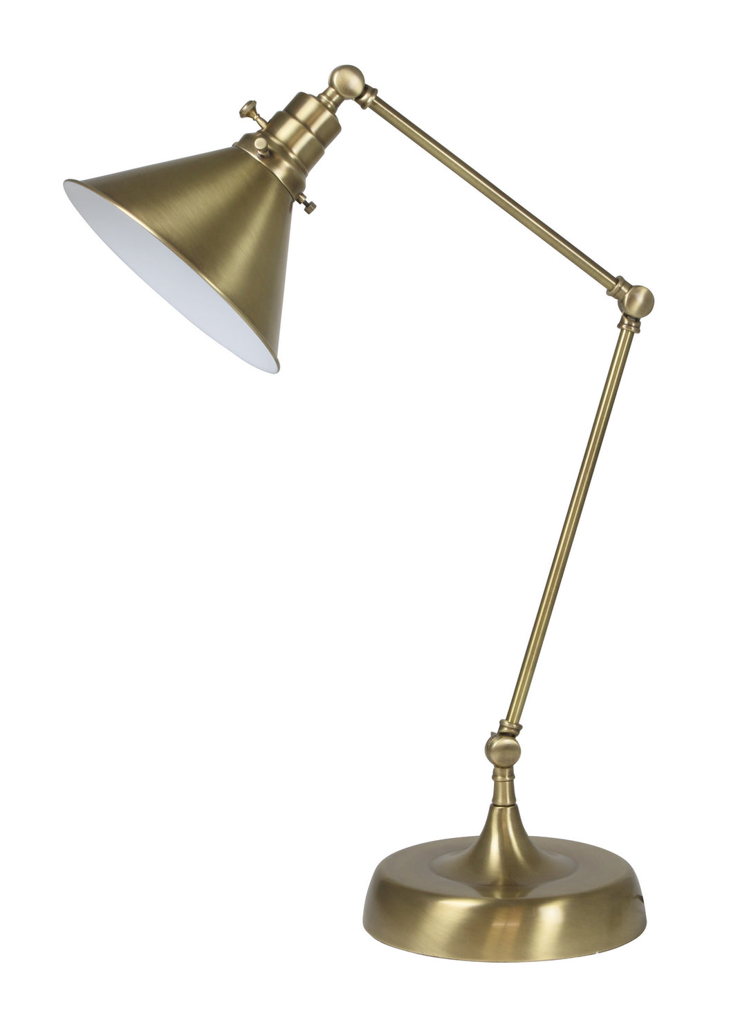 House Of Troy Lighting OT650-AB-MS  Otis Lamp Antique Brass