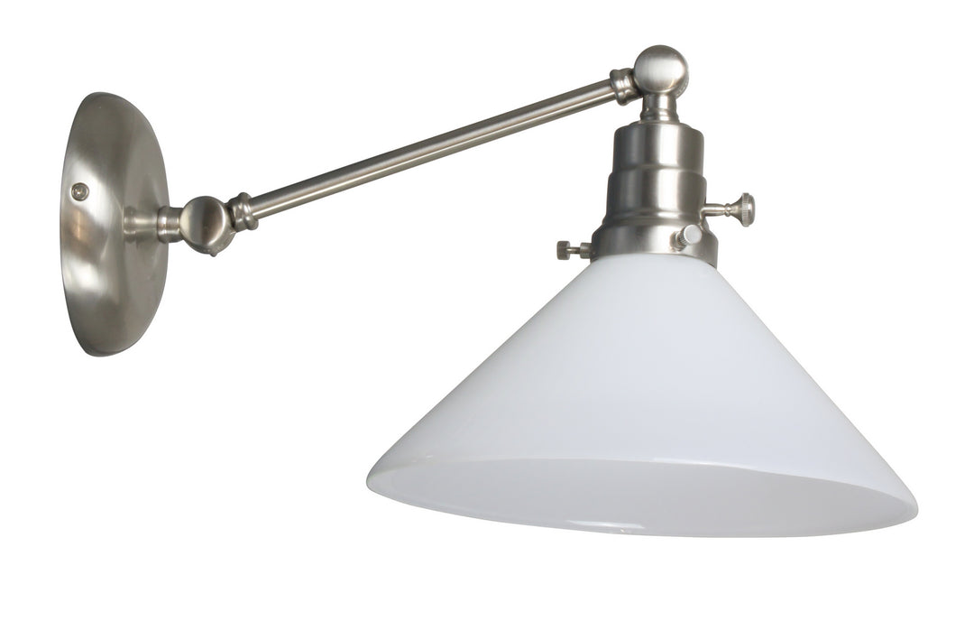 House Of Troy Lighting OT675-SN-WT  Otis Lamp Satin Nickel