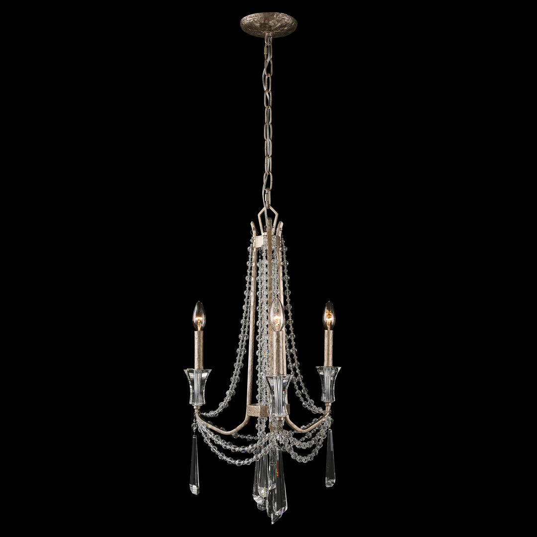 Varaluz Barcelona 270C03TR Chandelier Light - Transcend Silver