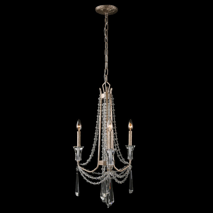 Varaluz Barcelona 270C03TR Chandelier Light - Transcend Silver