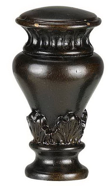 Cal Lighting FA-5008C Finial Finial Decor Bronze / Dark