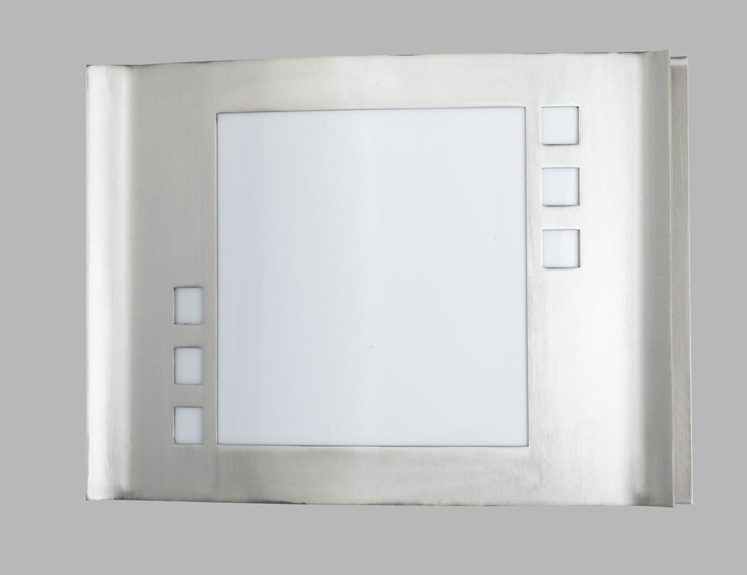 Cal 18W Plc Wall Lamp LA-175-BS Wall Light - Brushed Steel