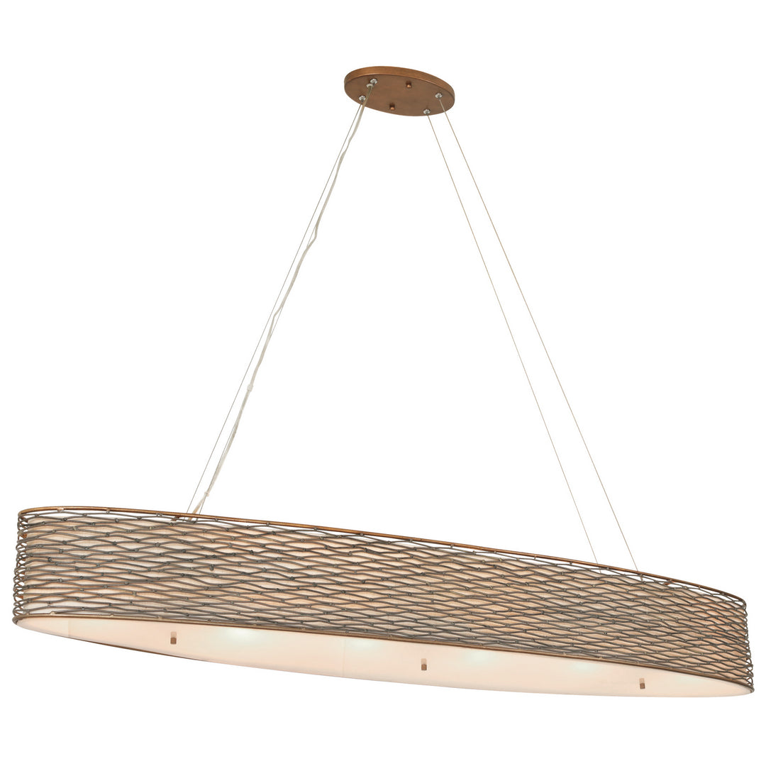 Varaluz Flow 247N06HO Pendant Light - Hammered Ore