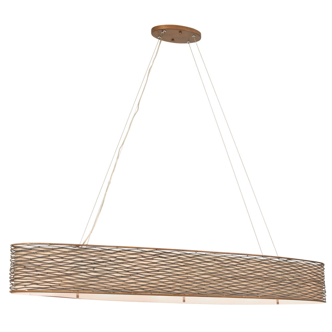 Varaluz Flow 247N06HO Pendant Light - Hammered Ore