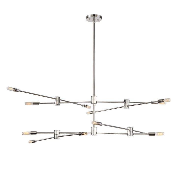 Savoy House Lyrique 1-7001-12-109 Pendant Light - Polished Nickel