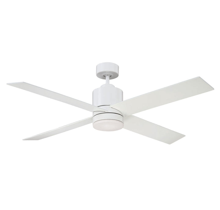 Meridian Dayton M2015WH Ceiling Fan 52 - White, Matte Black and Antique Oak/