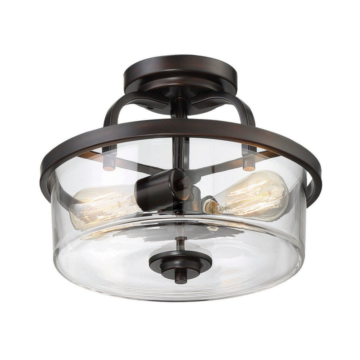 Savoy House Tulsa 6-6053-2-13 Ceiling Light - English Bronze