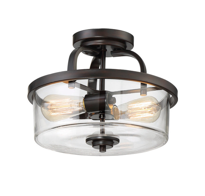 Savoy House Tulsa 6-6053-2-13 Ceiling Light - English Bronze