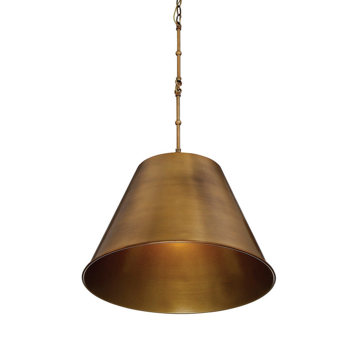 Savoy House Alden 7-131-1-322 Pendant Light - Warm Brass