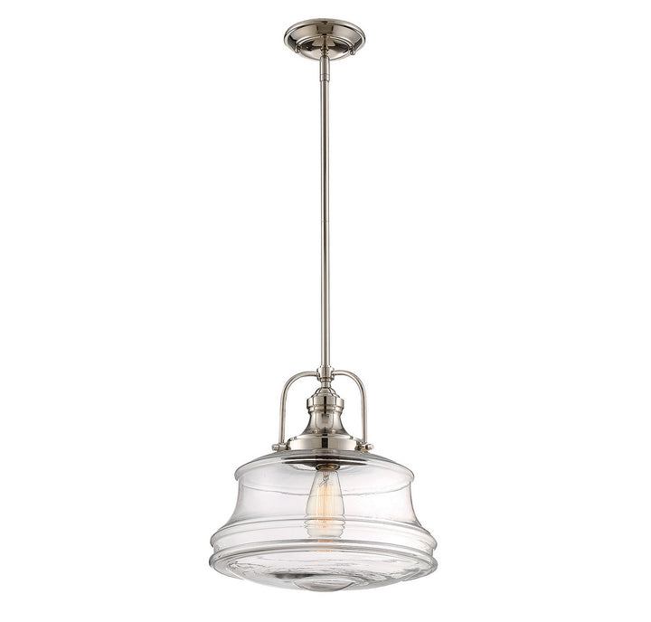 Savoy House Garvey 7-5012-1-109 Pendant Light - Polished Nickel