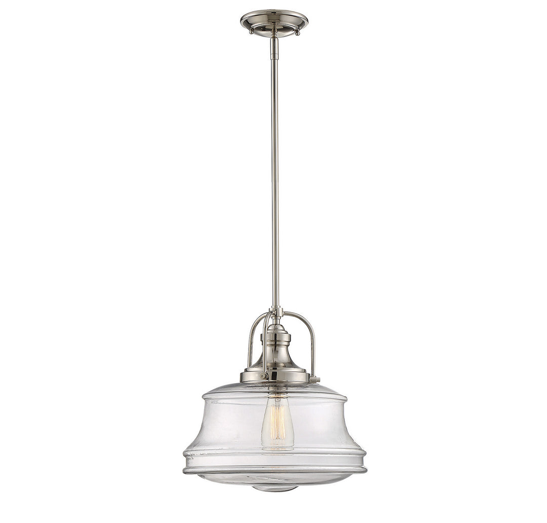Savoy House Garvey 7-5012-1-109 Pendant Light - Polished Nickel