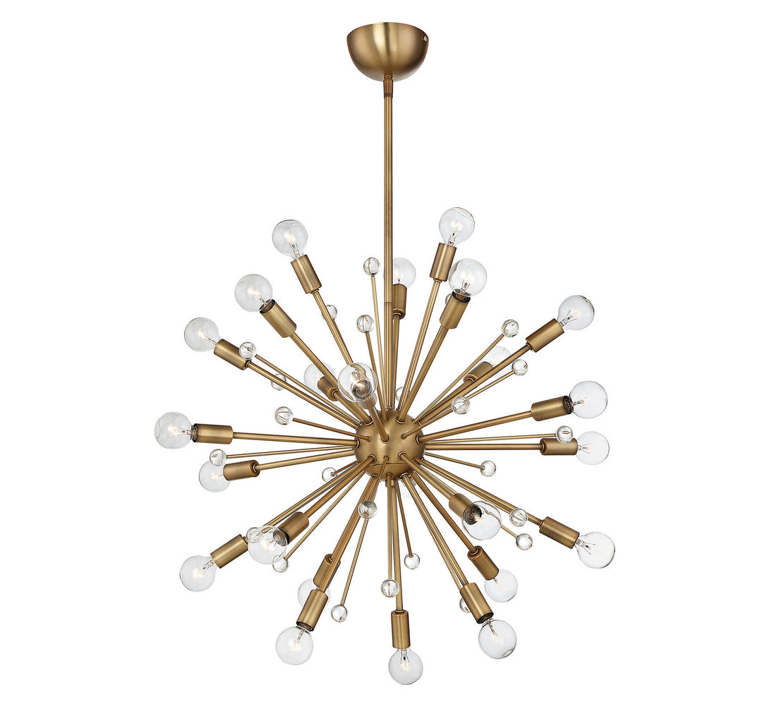 Savoy House Galea 7-6099-24-322 Chandelier Light - Warm Brass