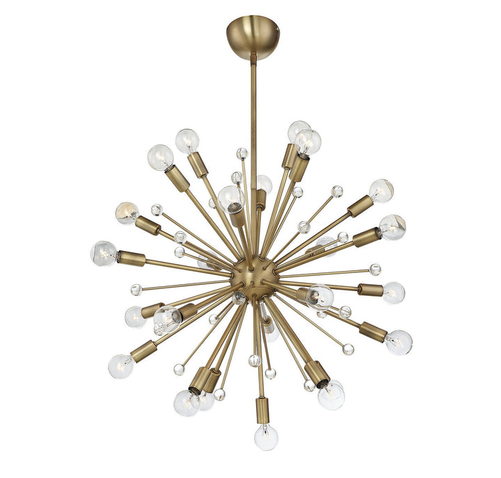 Savoy House Galea 7-6099-24-322 Chandelier Light - Warm Brass