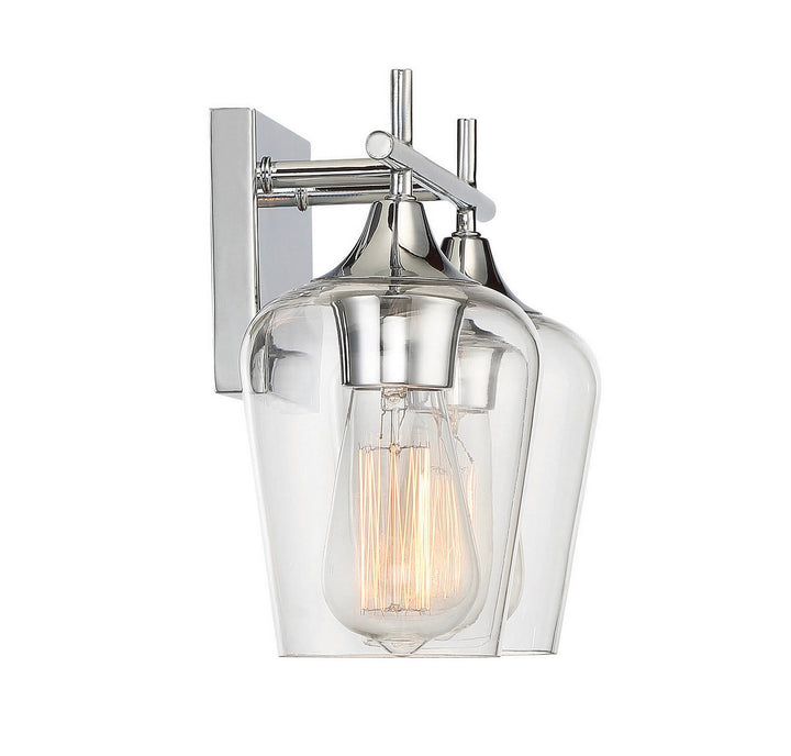 Savoy House Octave 8-4030-2-11 Bath Vanity Light 14 in. wide - Polished Chrome