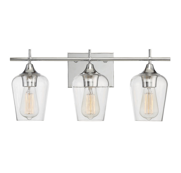 Savoy House Octave 8-4030-3-11 Bath Vanity Light 21 in. wide - Polished Chrome