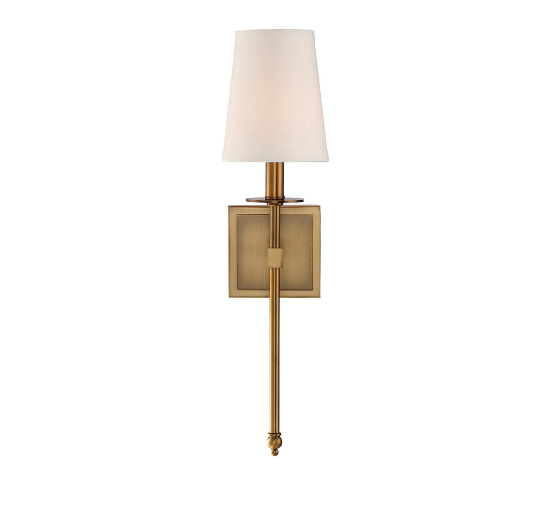 Savoy House Monroe 9-302-1-322 Wall Sconce Light - Warm Brass