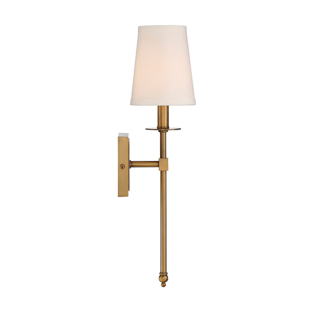 Savoy House Monroe 9-302-1-322 Wall Sconce Light - Warm Brass