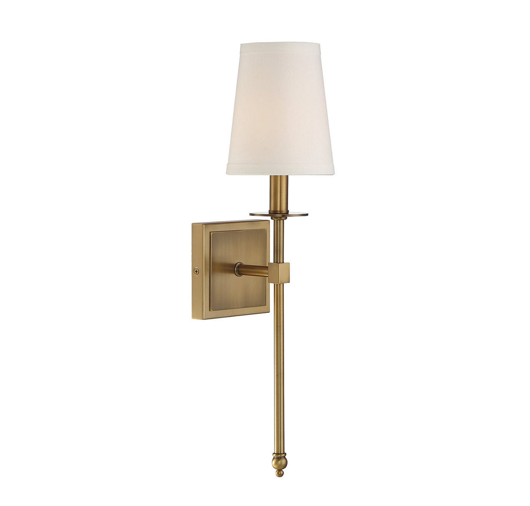 Savoy House Monroe 9-302-1-322 Wall Sconce Light - Warm Brass