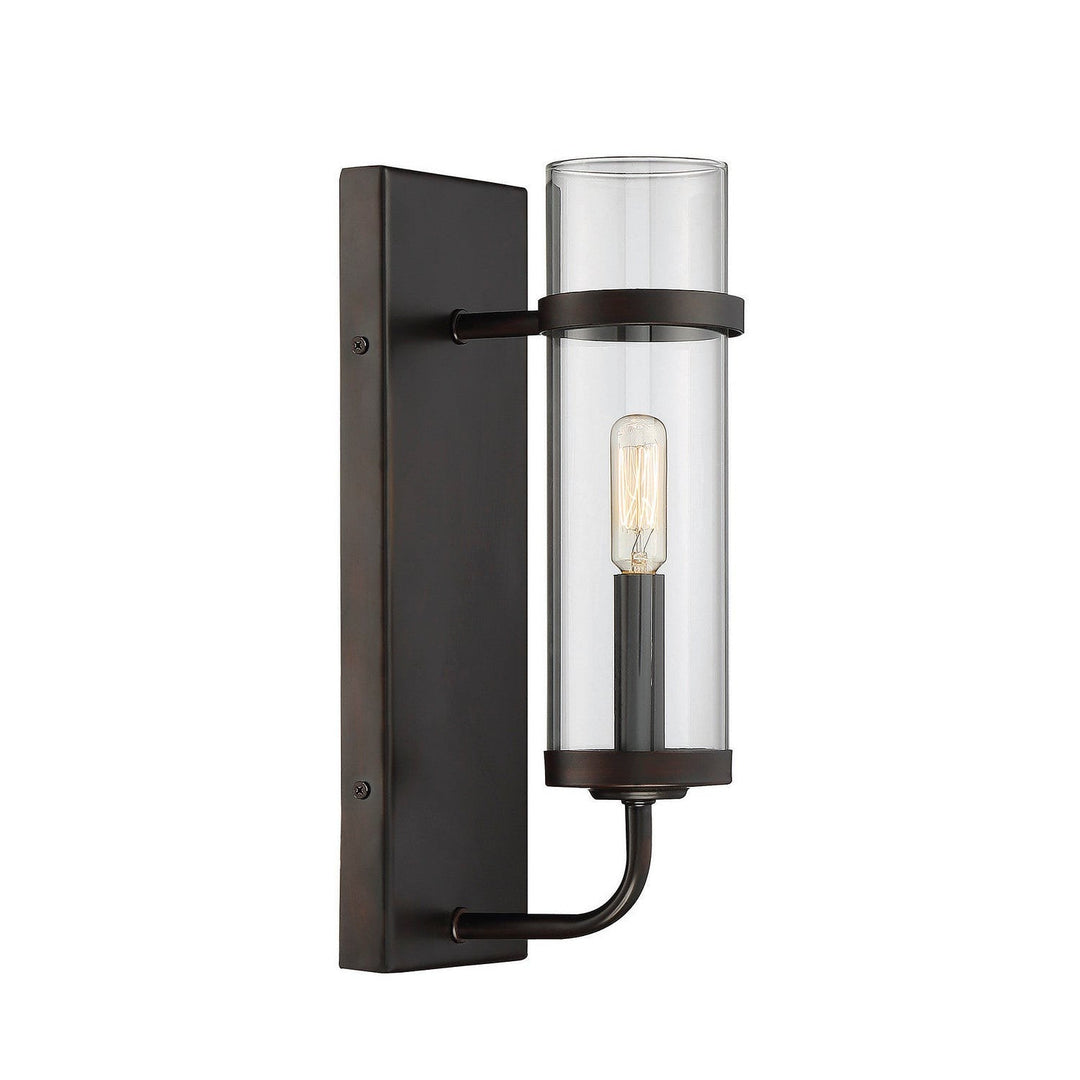 Savoy House Tulsa 9-6054-1-13 Wall Sconce Light - English Bronze