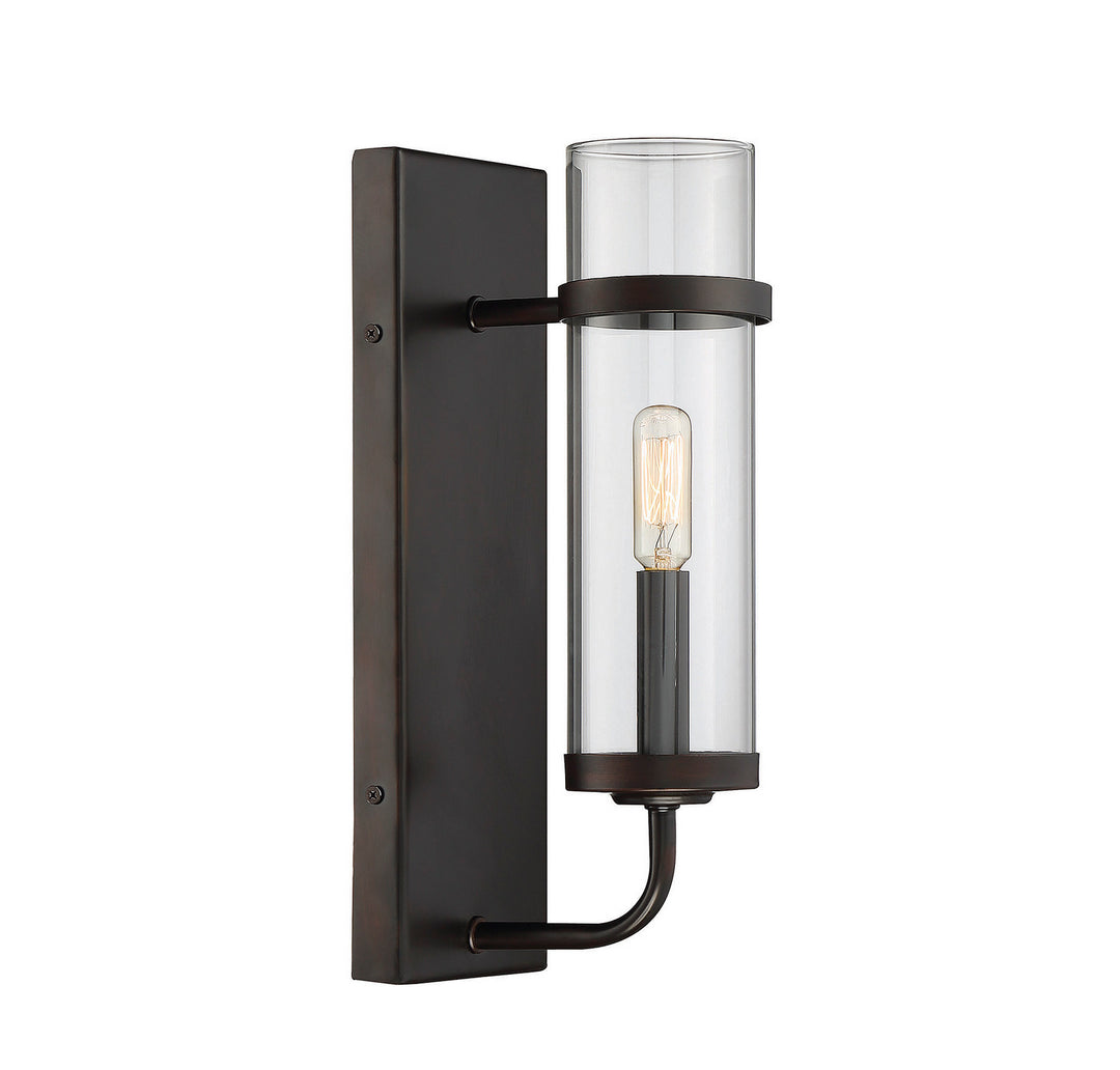 Savoy House Tulsa 9-6054-1-13 Wall Sconce Light - English Bronze