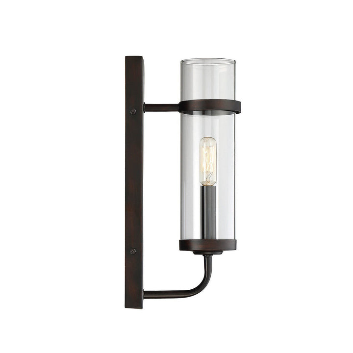 Savoy House Tulsa 9-6054-1-13 Wall Sconce Light - English Bronze