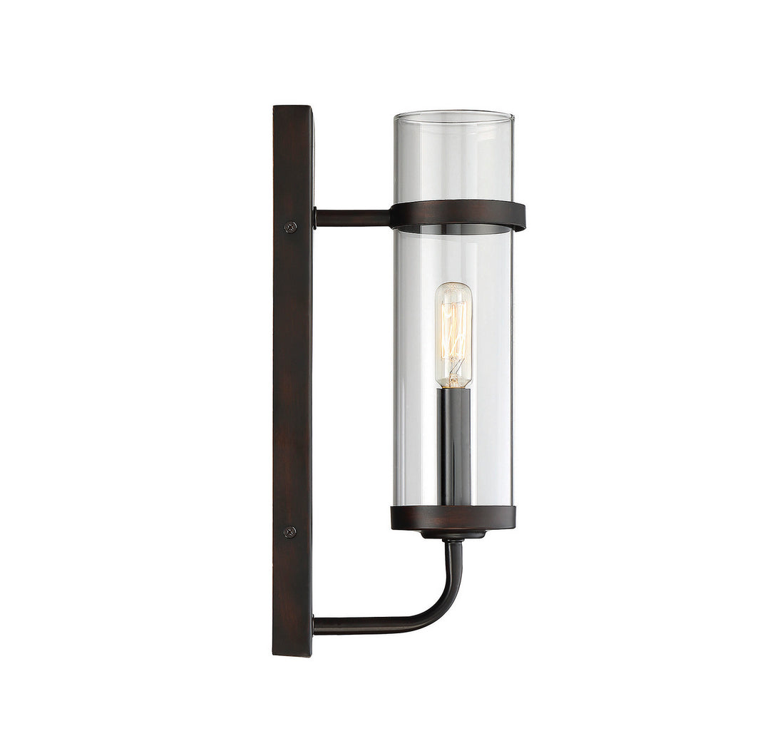 Savoy House Tulsa 9-6054-1-13 Wall Sconce Light - English Bronze