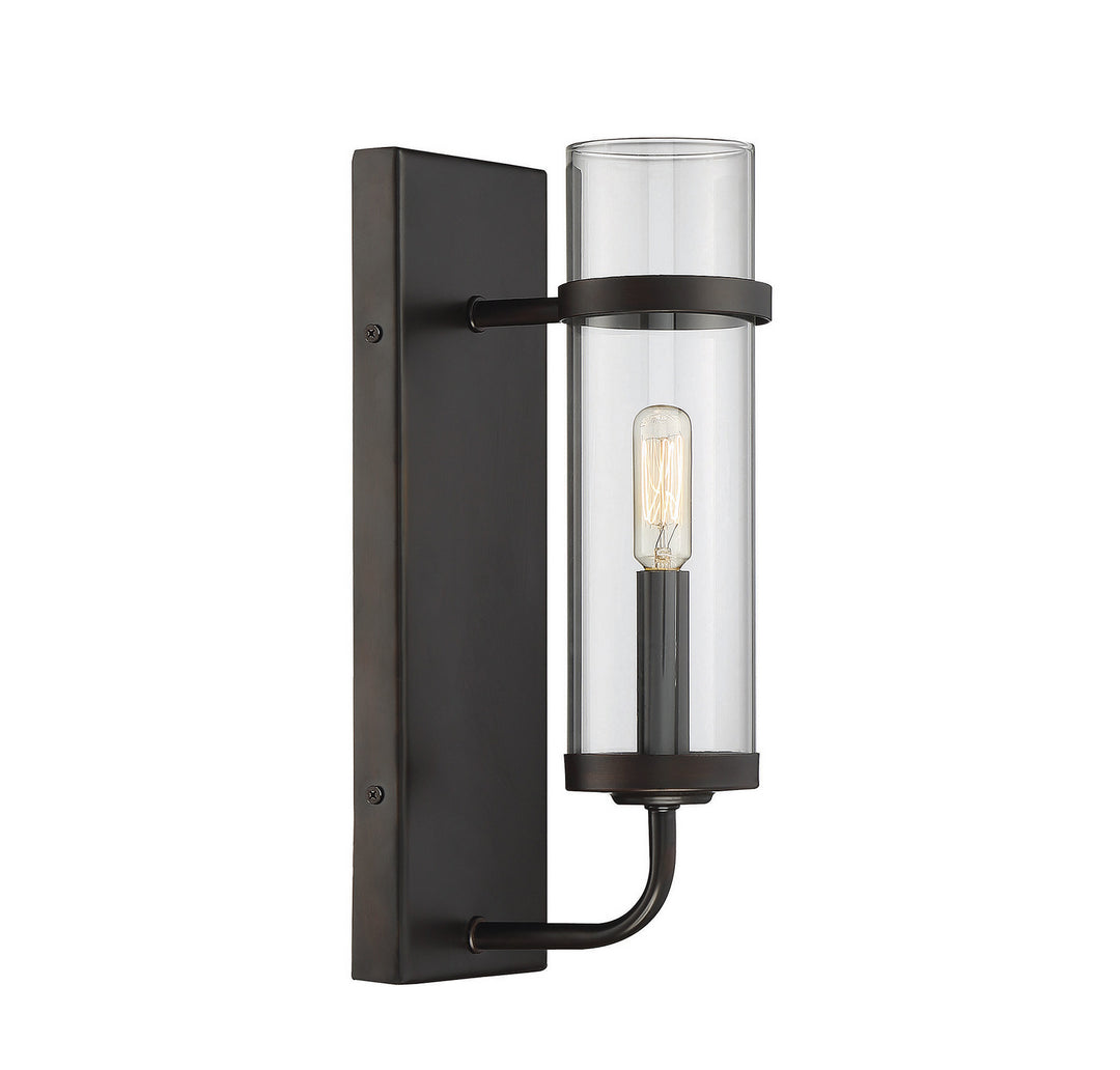 Savoy House Tulsa 9-6054-1-13 Wall Sconce Light - English Bronze