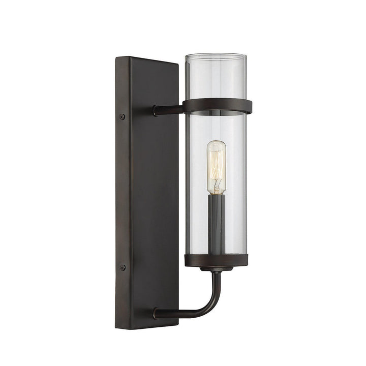 Savoy House Tulsa 9-6054-1-13 Wall Sconce Light - English Bronze