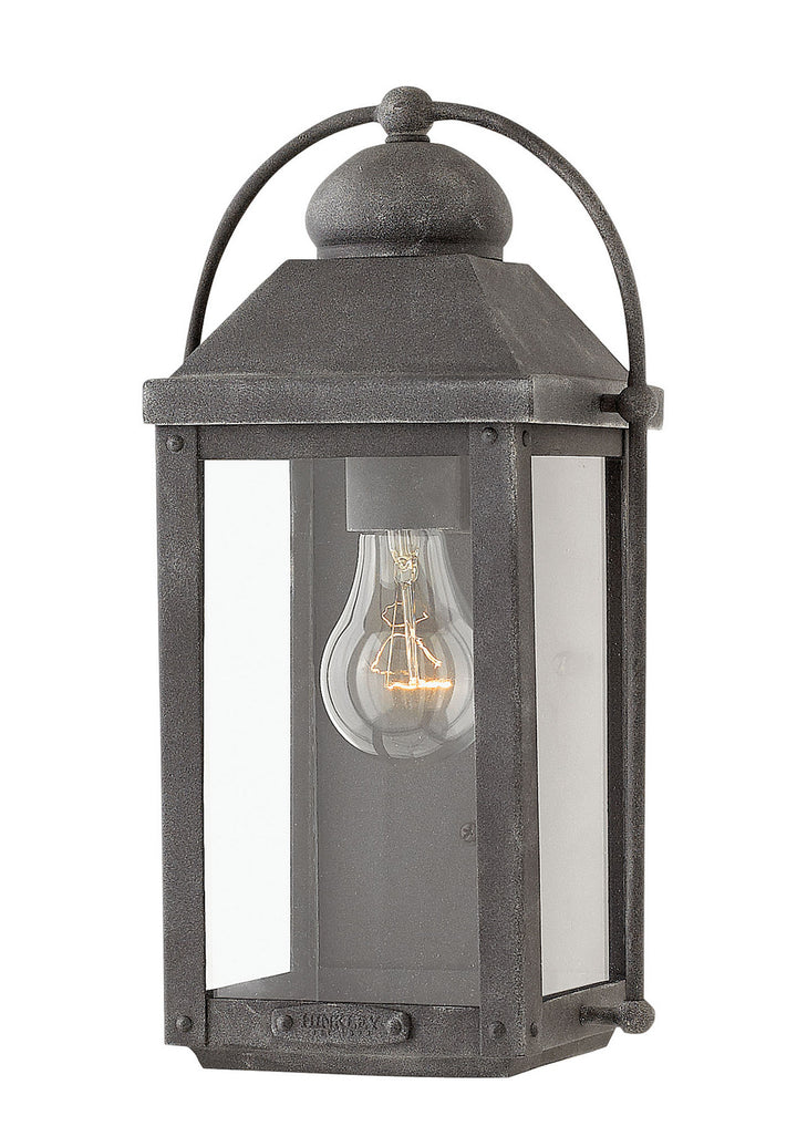 Hinkley Lighting 1850DZ  Anchorage Outdoor Aged Zinc