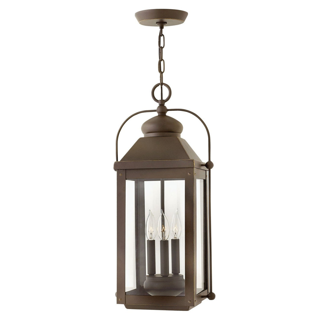 Hinkley Lighting 1852LZ  Anchorage Outdoor Light Oiled Bronze