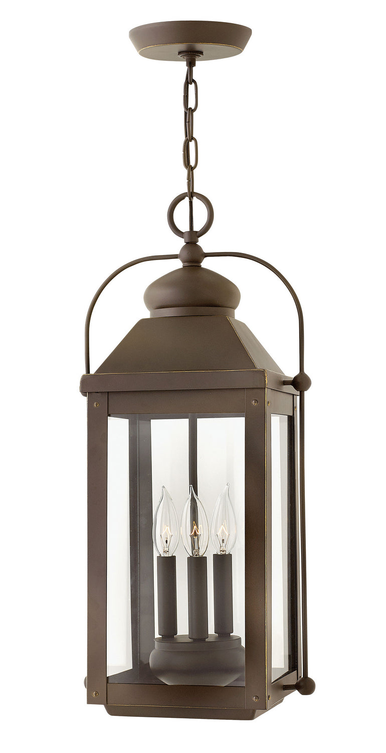 Hinkley Lighting 1852LZ  Anchorage Outdoor Light Oiled Bronze