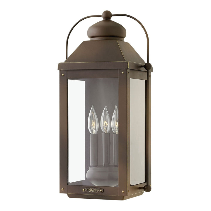 Hinkley Lighting 1855LZ  Anchorage Outdoor Light Oiled Bronze