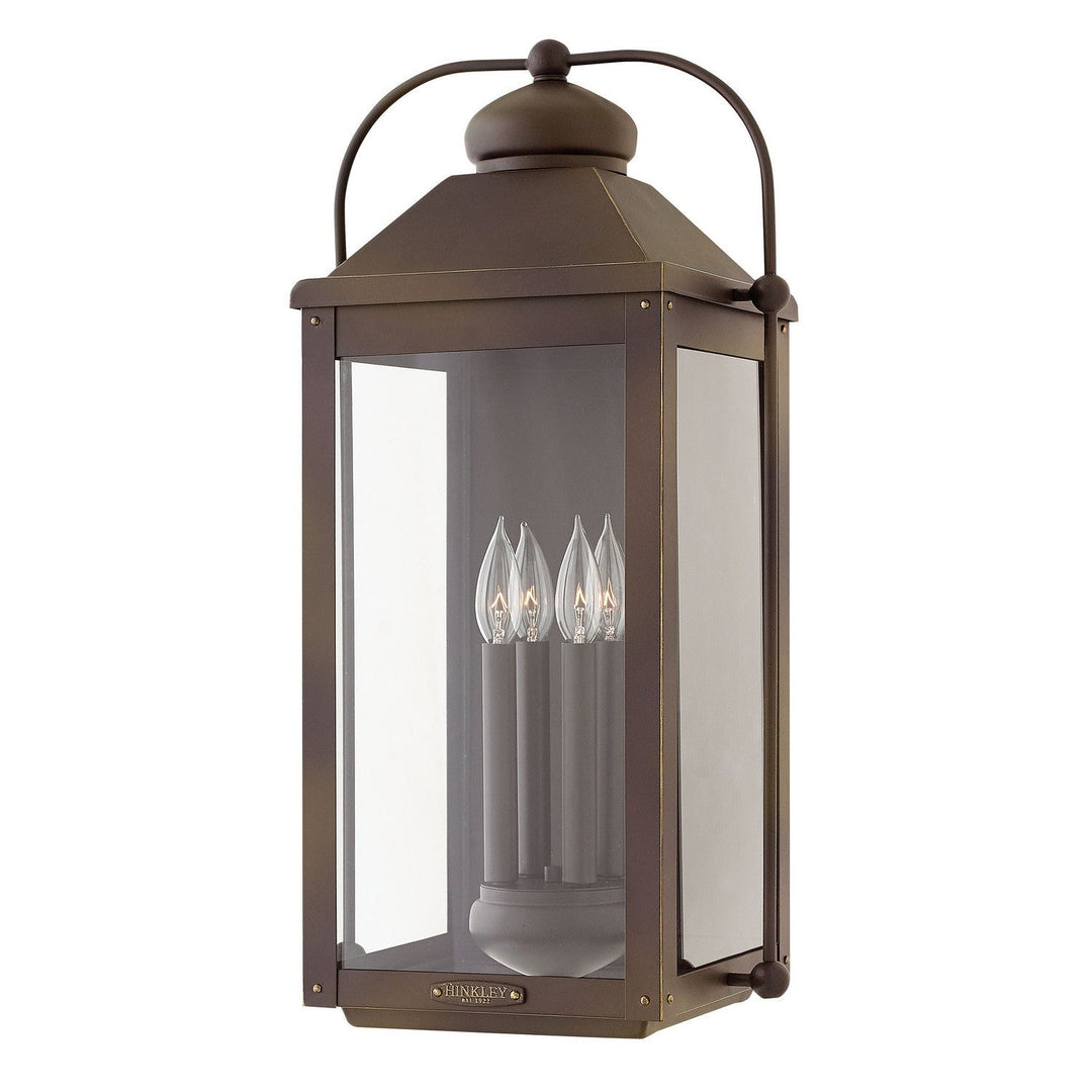 Hinkley Lighting 1858LZ  Anchorage Outdoor Light Oiled Bronze