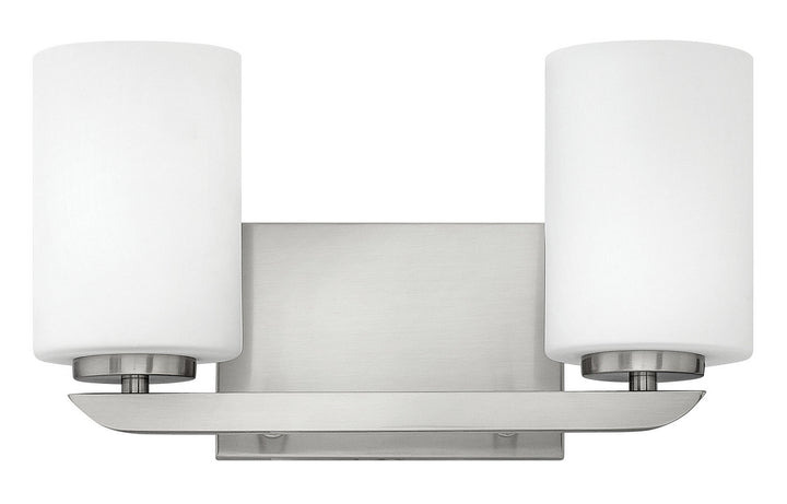 Hinkley Kyra 55022BN Bath Vanity Light 14 in. wide - Brushed Nickel